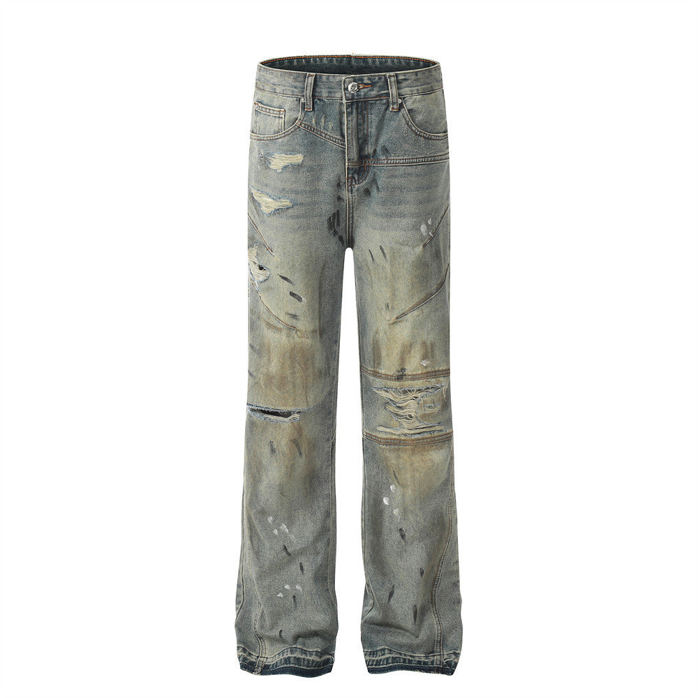 RQ Ripped Dirty Jeans