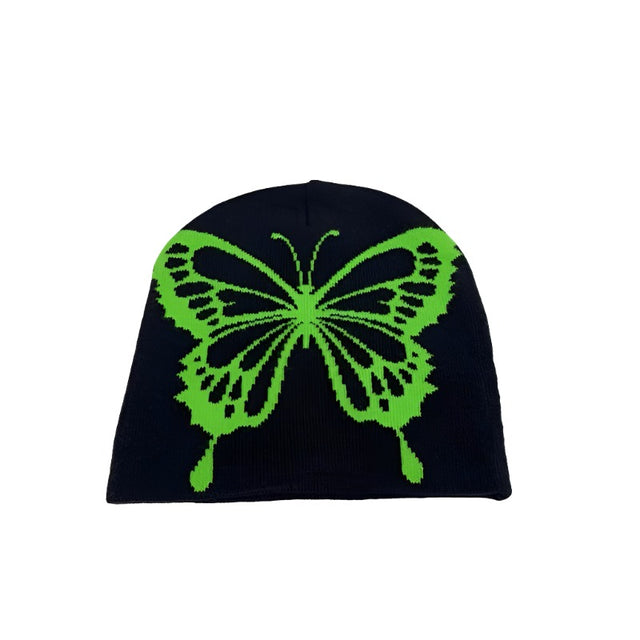 Butterfly Knitted Hat