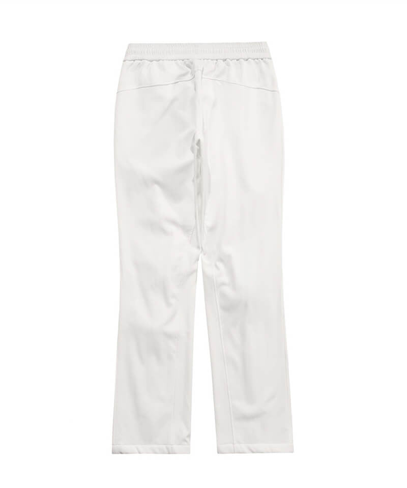 Curved Zip Nylon Flare Tech Cargo Trousers