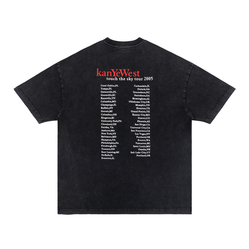 Late Registration Cartoon Bear Printed T-shirt