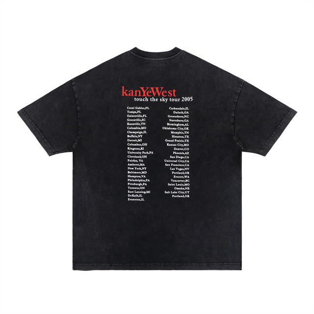 Late Registration Cartoon Bear Printed T-shirt