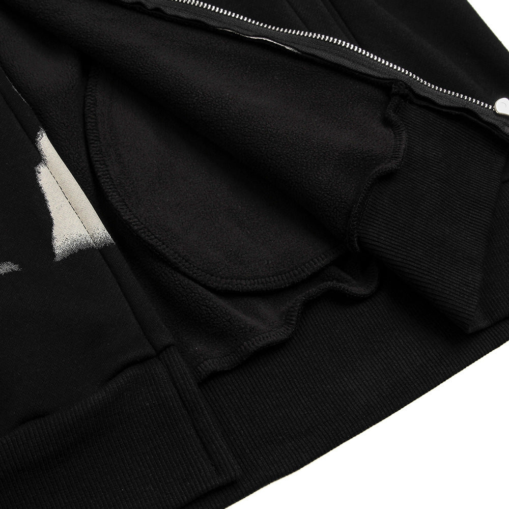 VCR Zipped Hoodie
