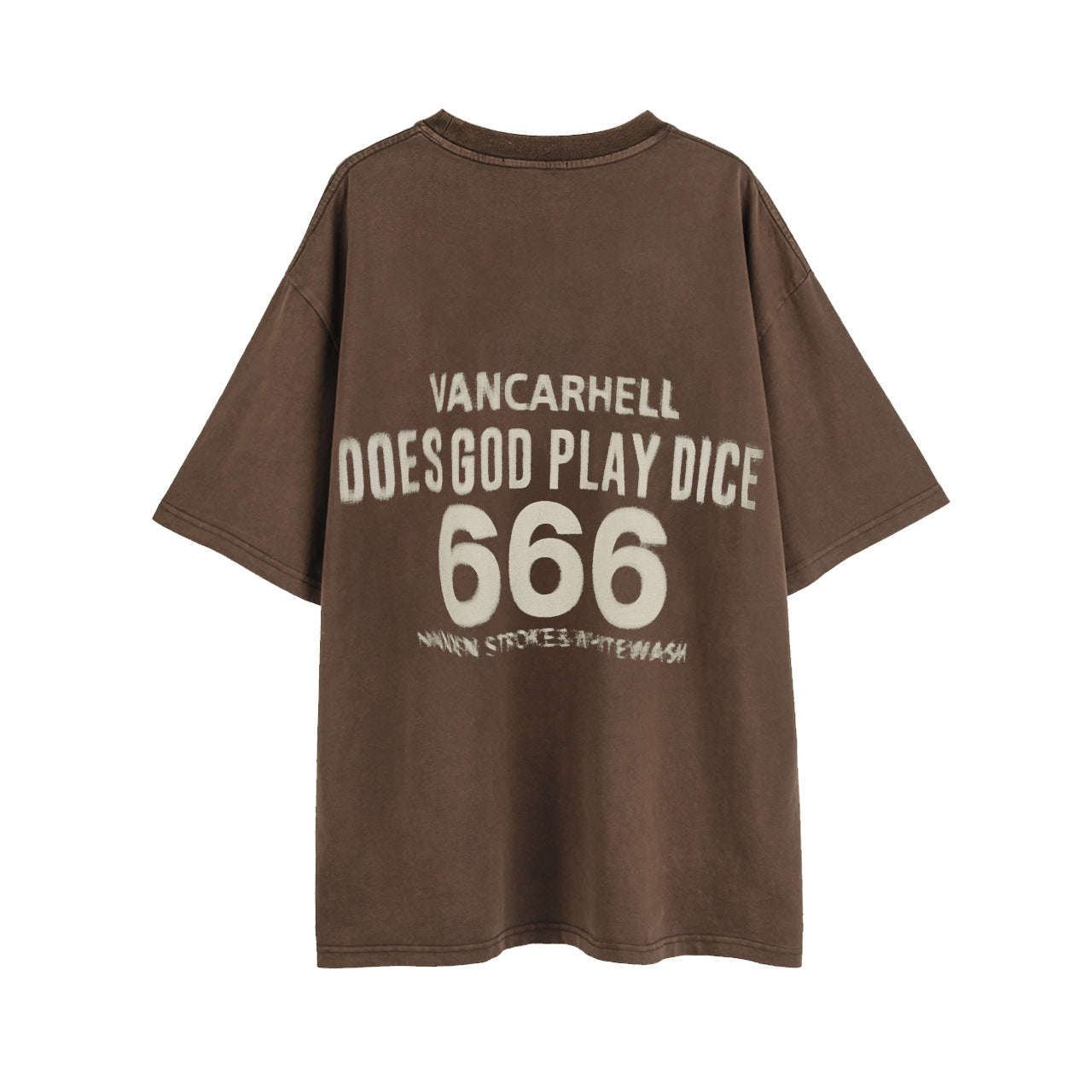 666 Dice Washed Old T-Shirt