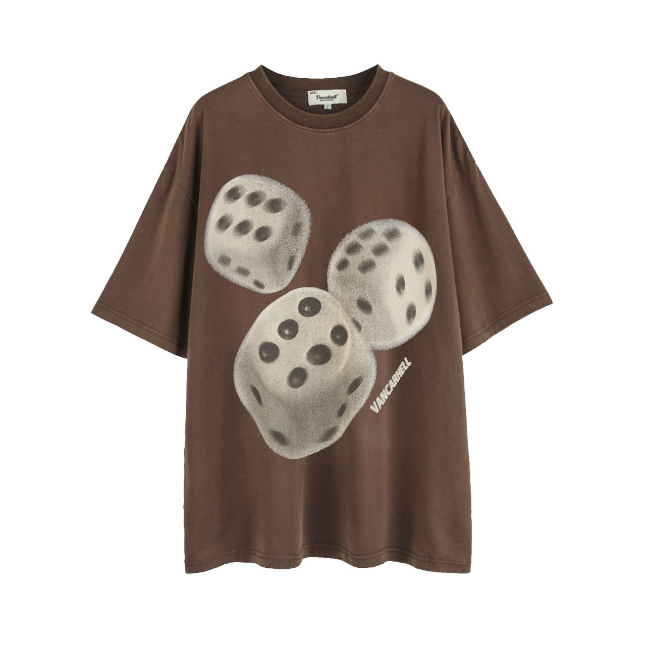 666 Dice Washed Old T-Shirt