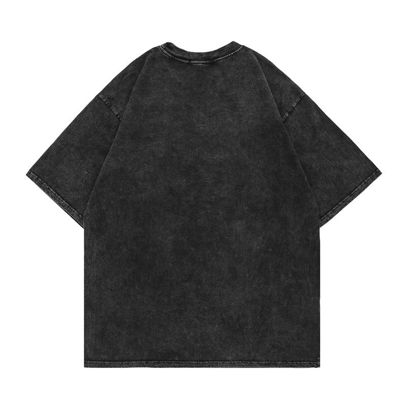 Cross Washed Distressed T-Shirt
