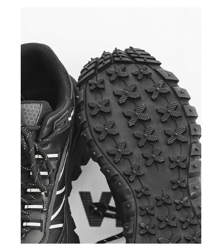 RQ Trailgrip MTX Black Running Shoes