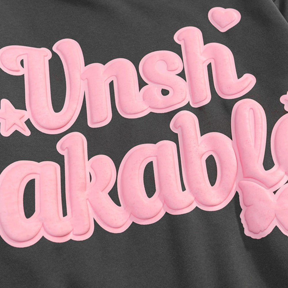 Unsh Foam Printed Hoodie