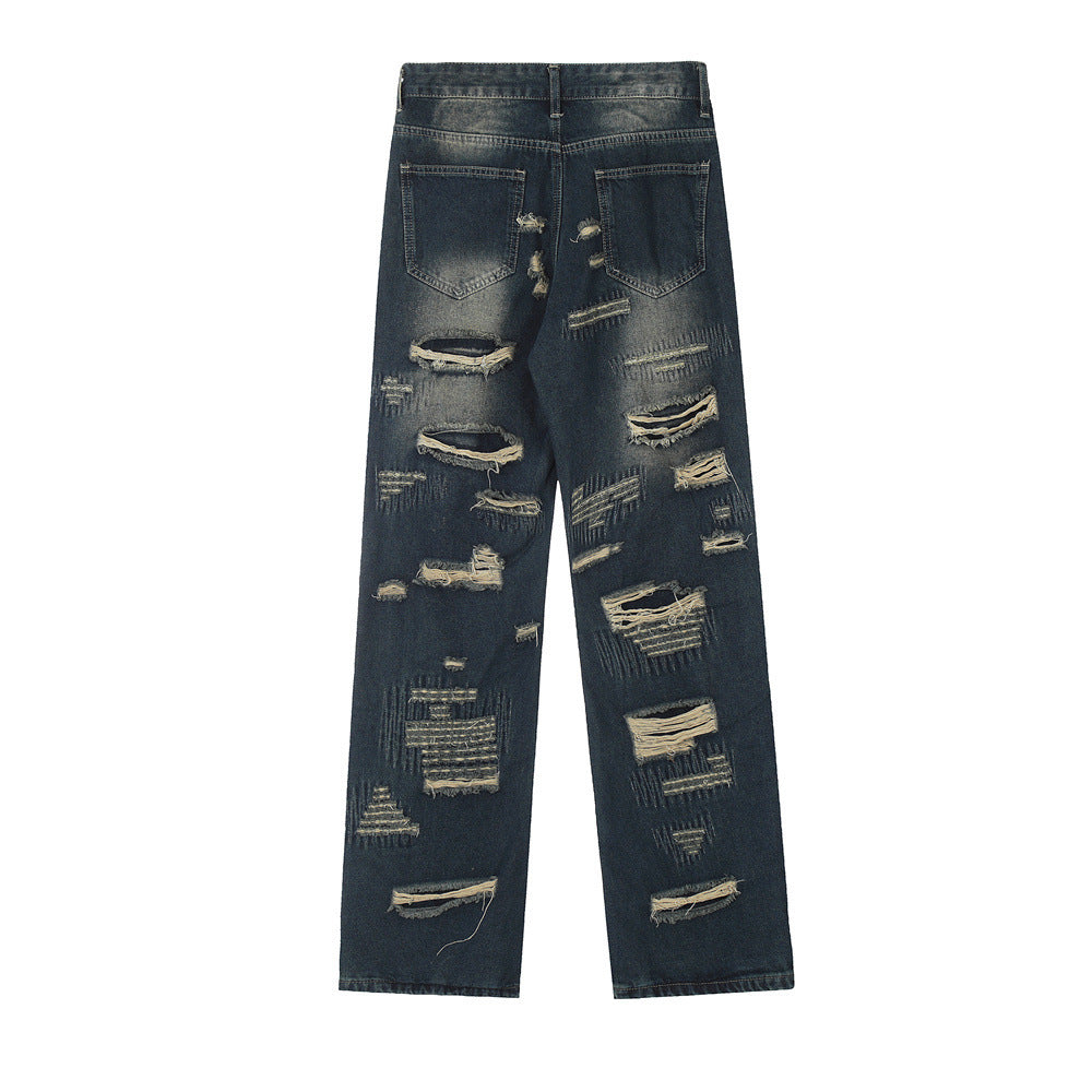 Crete Ripped Denim Jeans