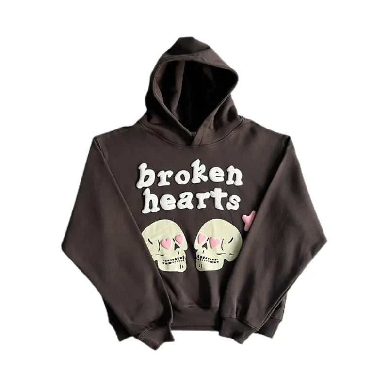 BP Hearts Puff Prints Hoodie