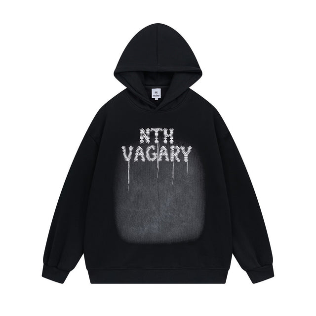 NTHVAGARY Chain Embroidered Hoodie