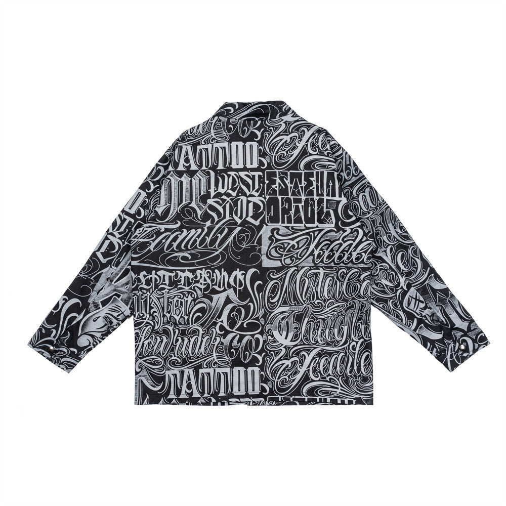 RM Graffiti Letter Jacket