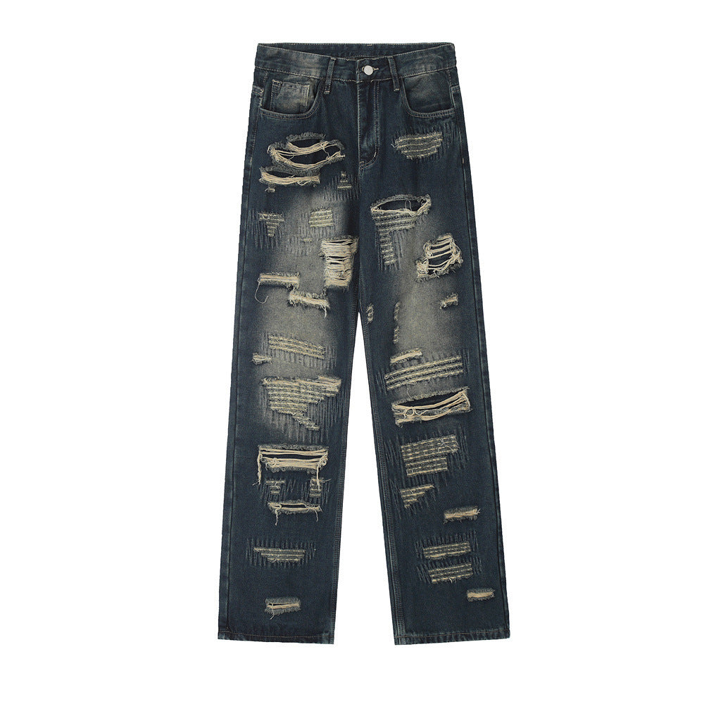 Crete Ripped Denim Jeans