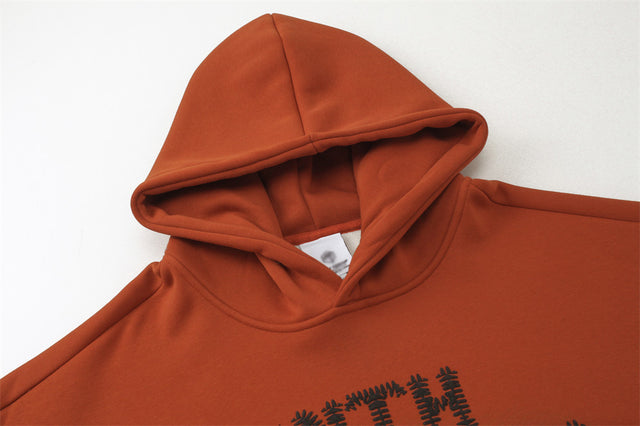 NTHVAGARY Chain Embroidered Hoodie