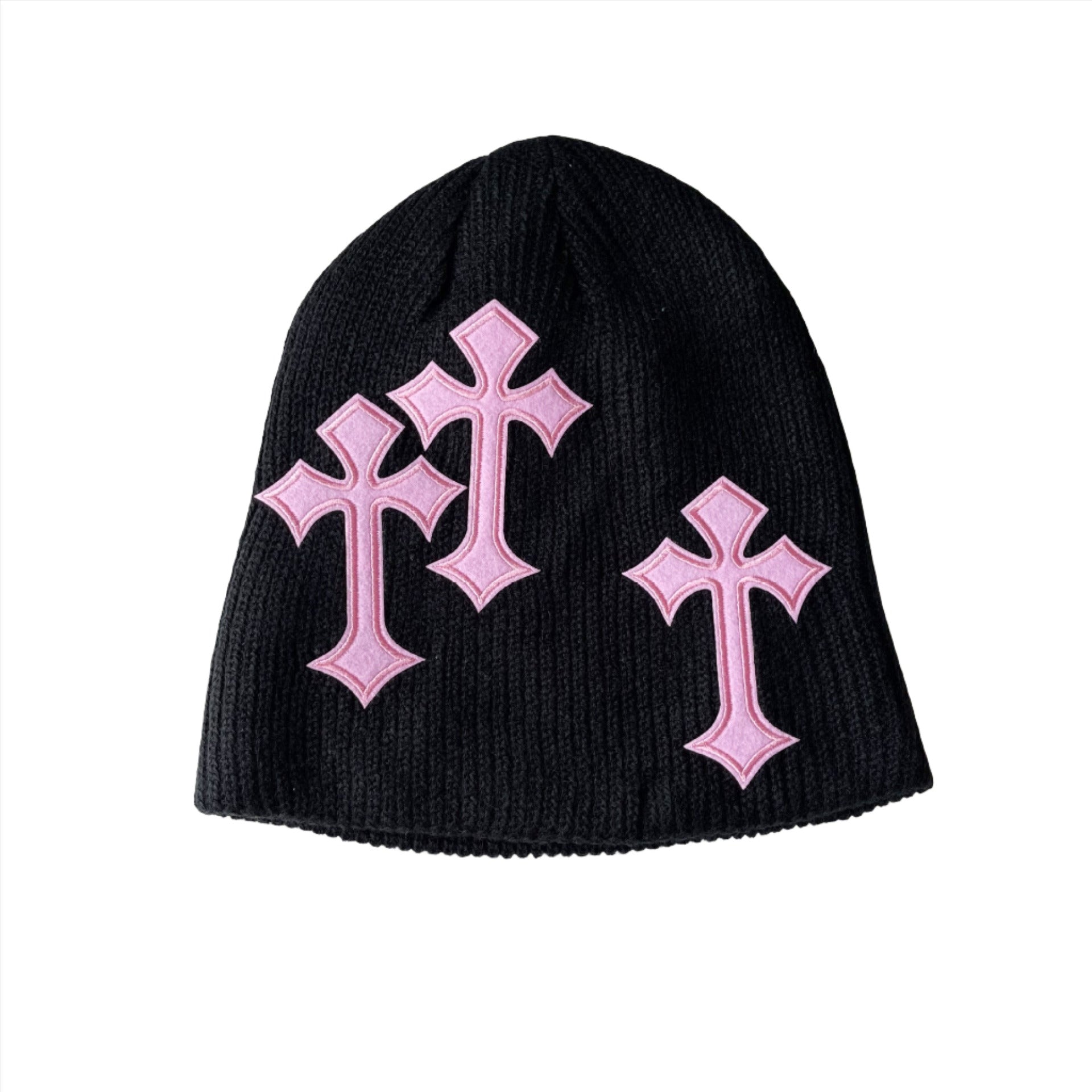 Dark Cross Woollen Cap