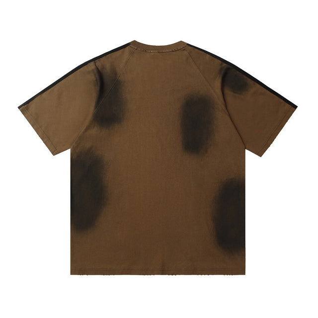 Extreme Cause Inkjet Dirty Casual T-shirt