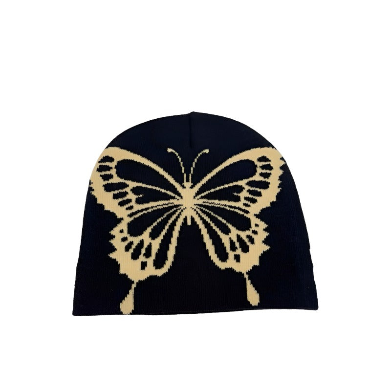 Butterfly Knitted Hat