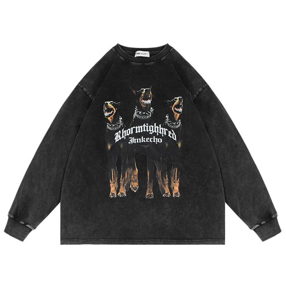 Dobermann Washed Hoodie