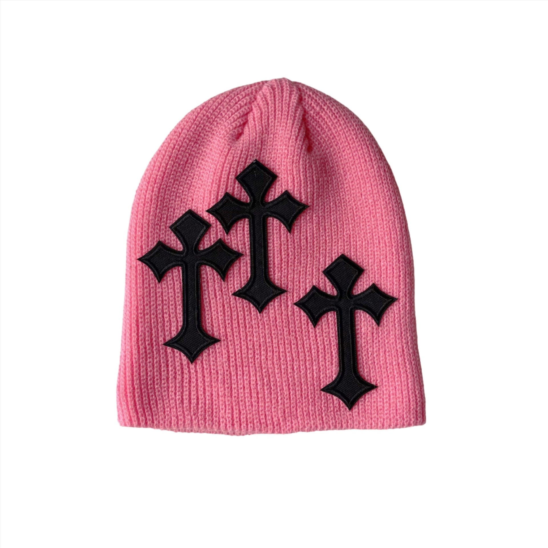 Dark Cross Woollen Cap