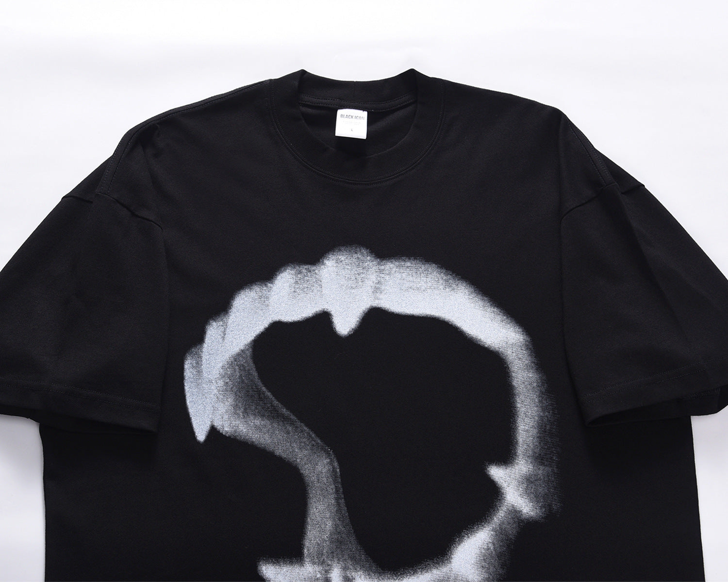 Tusk Teeth Print T-Shirt