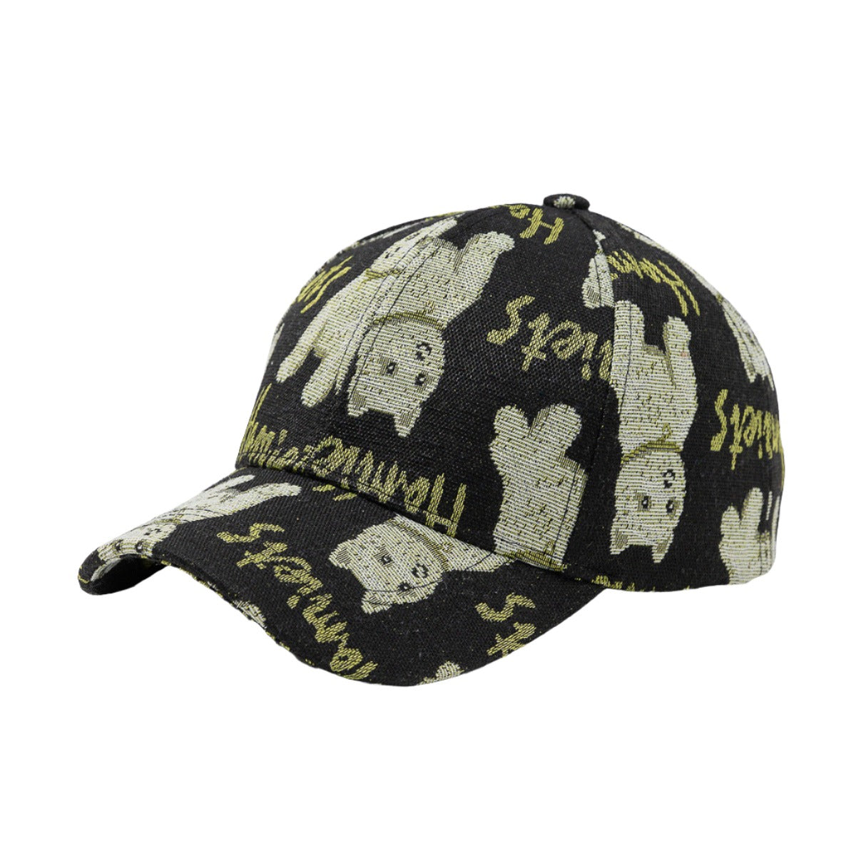 Cartoon Bear Baseball Cap