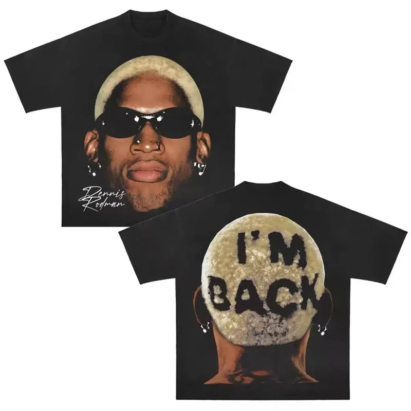 Dennis Rodman “I’m Back” Icon Graphic T-Shirt