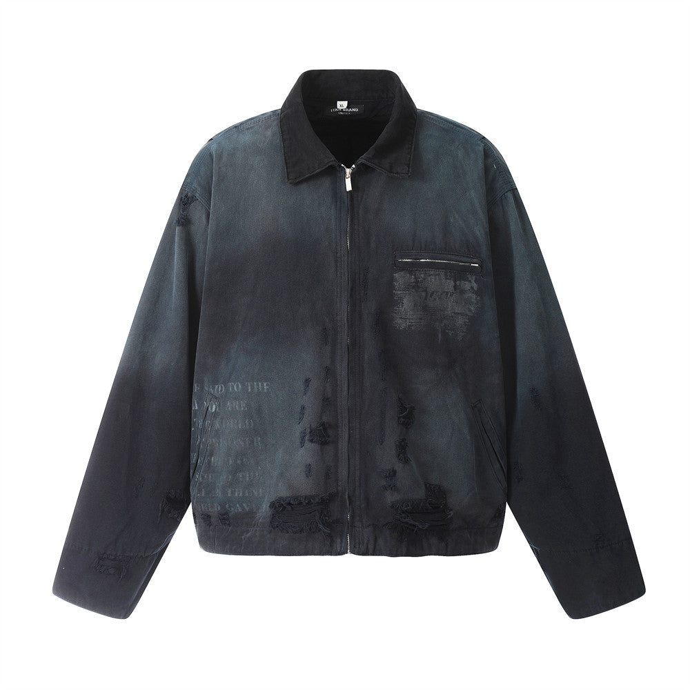 WYE Painted Ripped Jacket