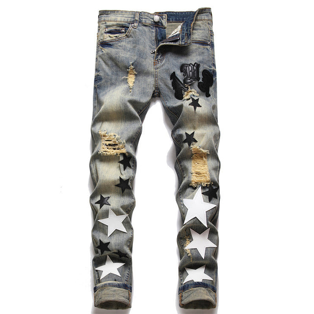 AMR Embroidered Jeans