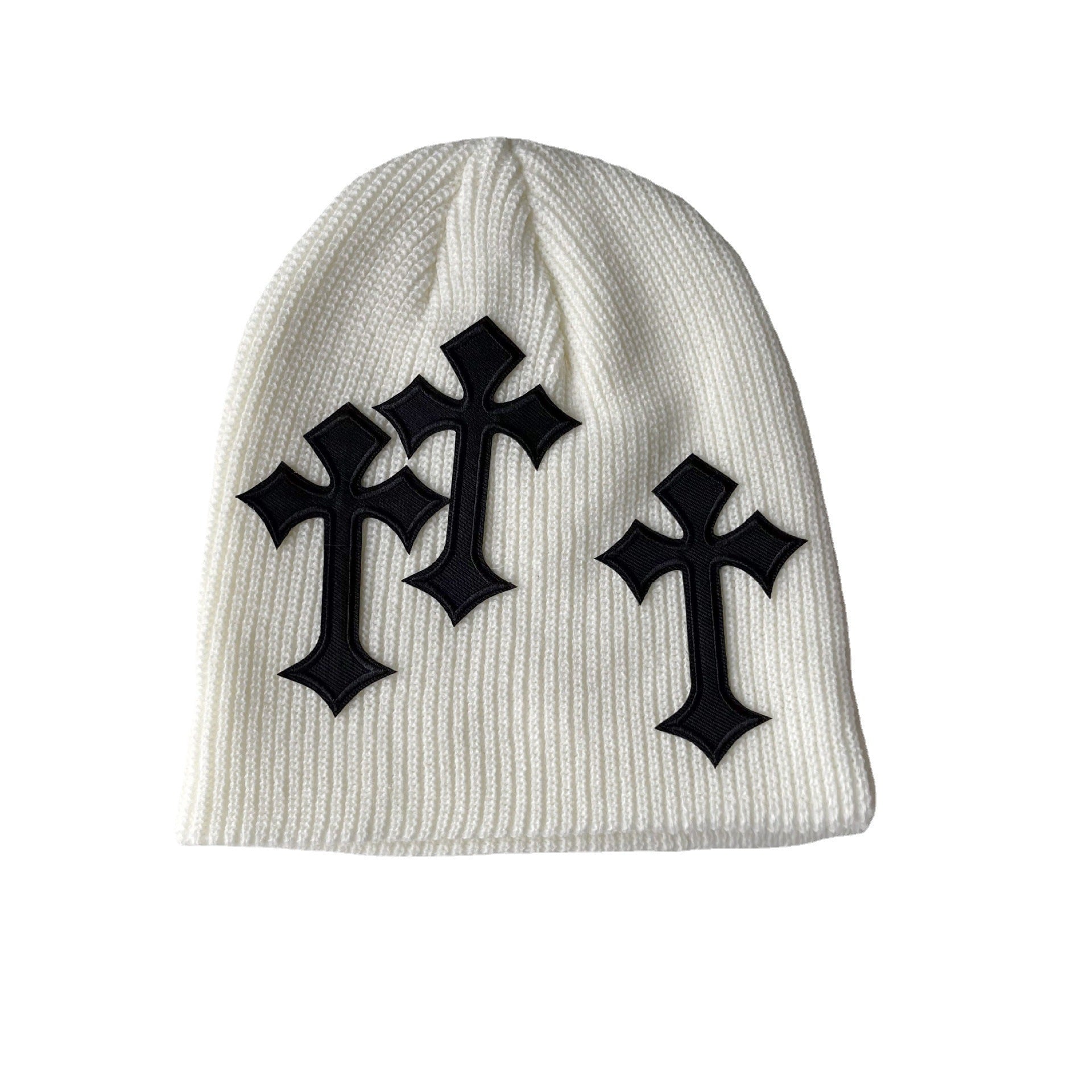 Dark Cross Woollen Cap